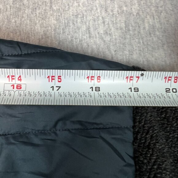 prAna Men's Wooly Bird Fleece Full Zip Size Large Color Gray - Picture 7 of 14